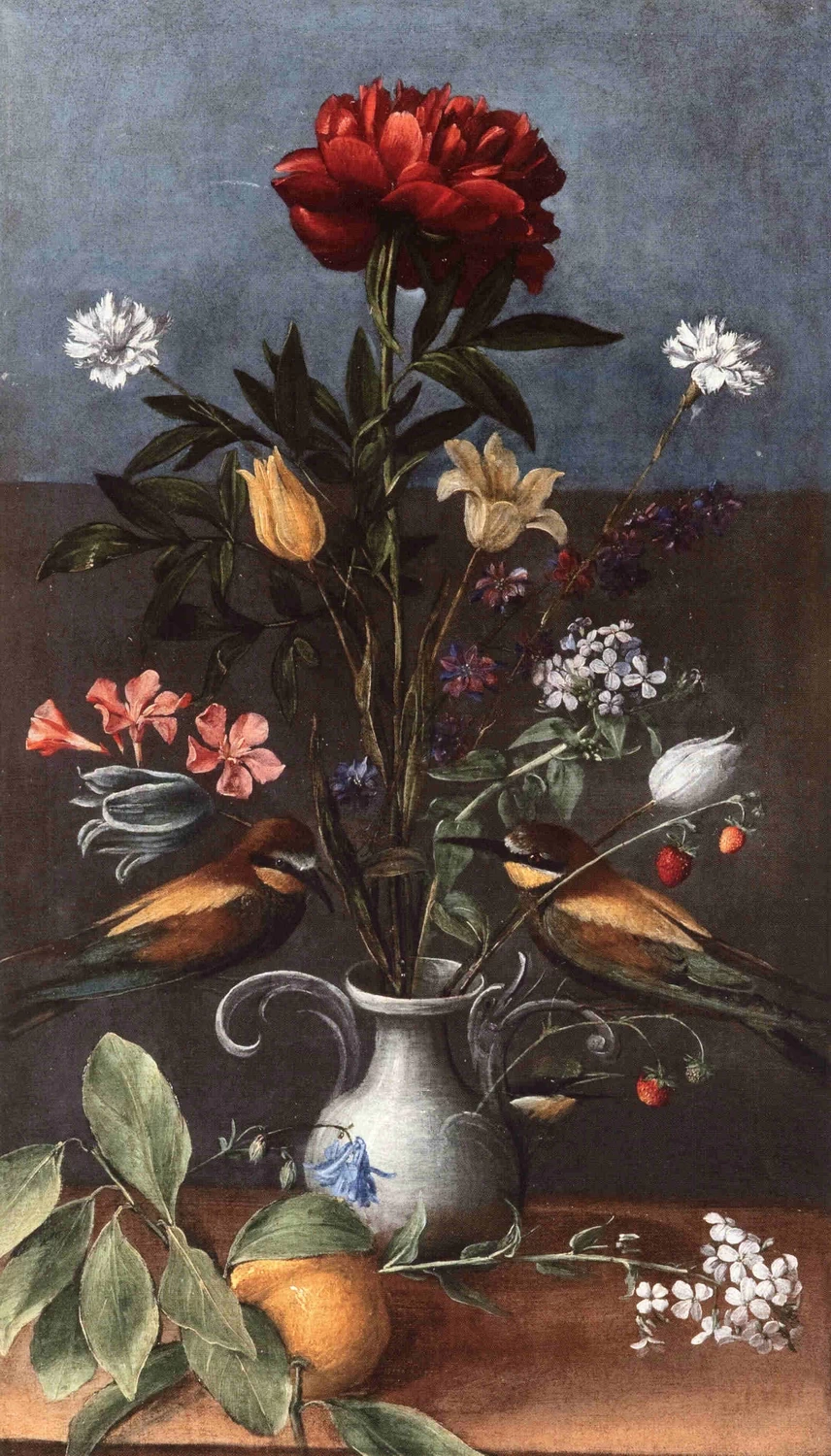 Natura morta con vaso di fiori